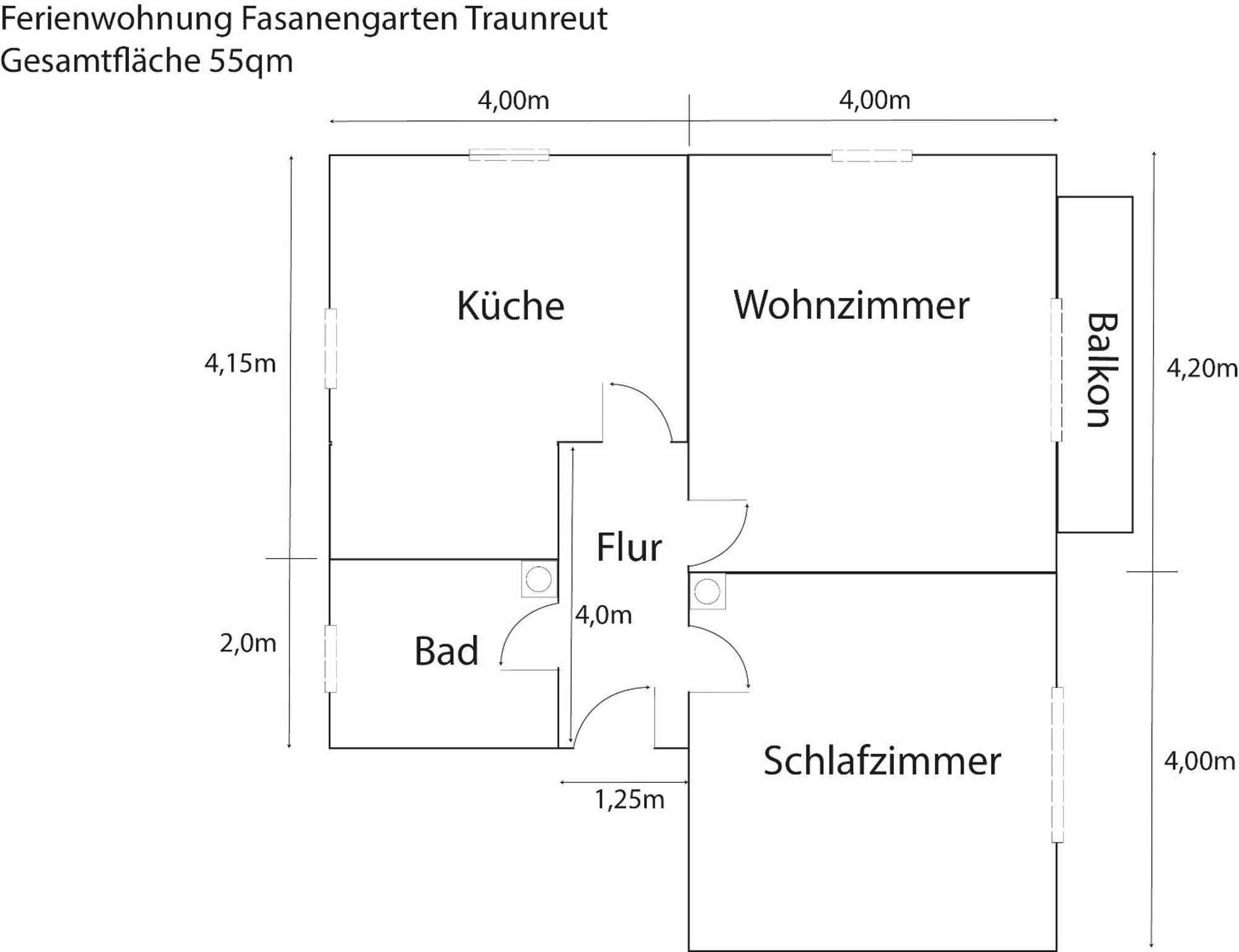 Fasanengarten In Traunreut Exteriér fotografie